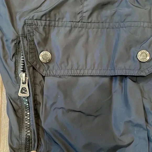 Geox Black Windbreaker Jacket Lightweight Casual Design - Picture 2 of 12